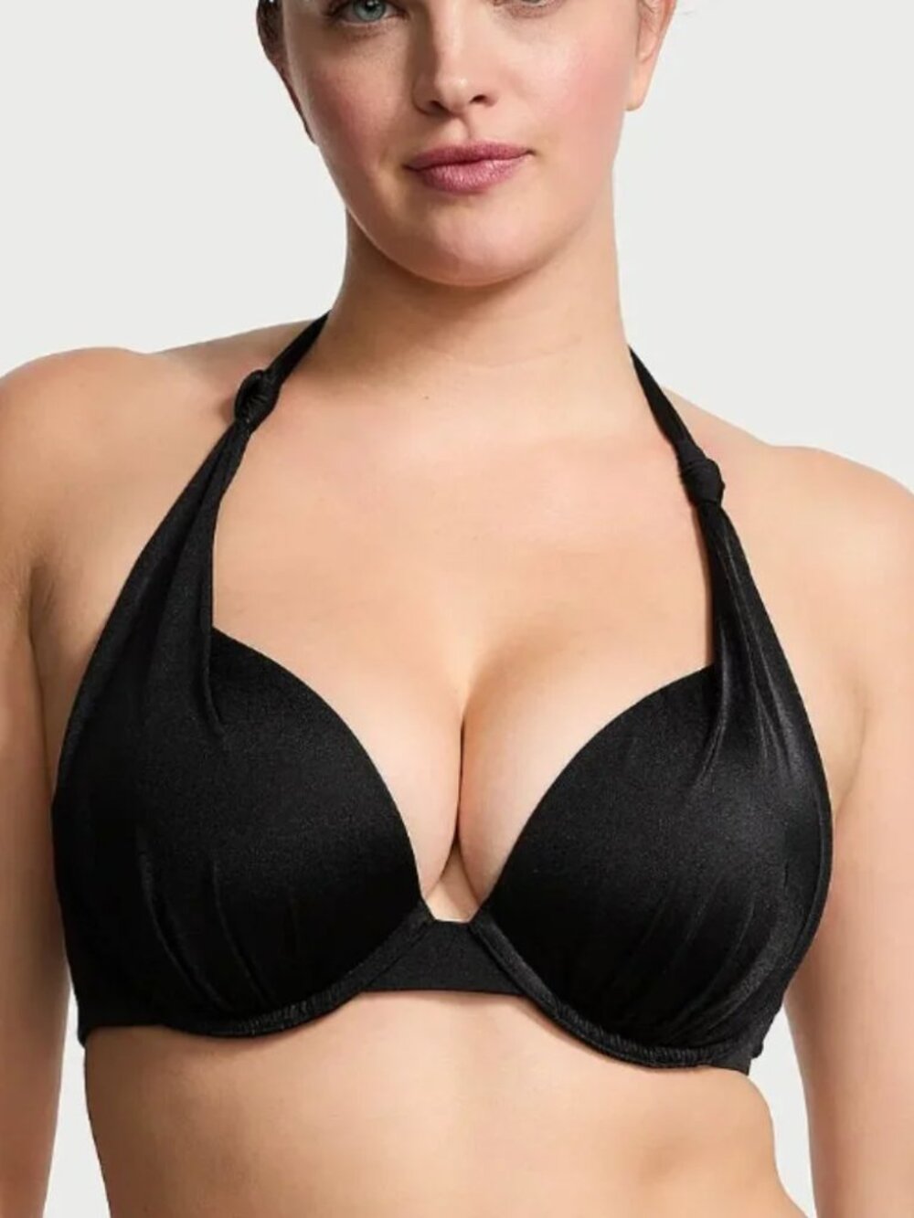 NEW Victoria's Secret Knotted Sexy Tee Push-Up Bikini Top 34C